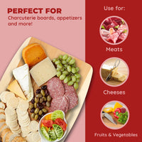 Bamboo Cutting Board Mini 6 Inches by 9 Inches (Pack of 1)
