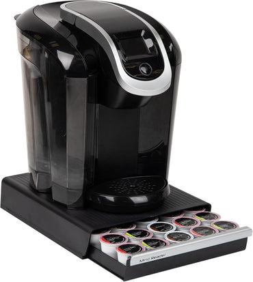 Mind Reader Single Serve Coffee Pod Drawer 30 Pod Capacity - Black